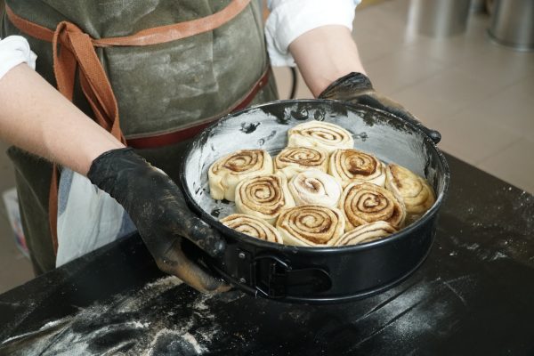 Das Foto zeigt Zimtschnecken des Café Kijami in Witten