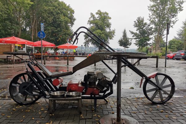 Das Foto zeigt die "Lieblingsbude" am Haus Scheppen in Essen