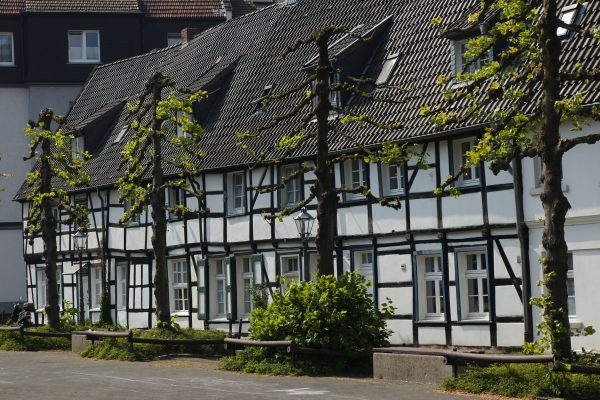 Das Bild zeigt die Zechensiedlung Lange Riege in Hagen