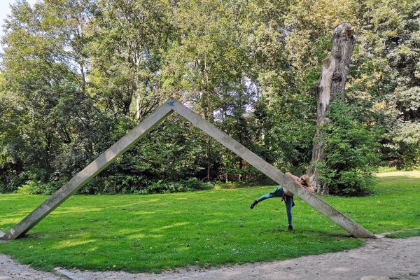 Das Foto zeigt Heike im Schlosspark Weitmar in Bochum