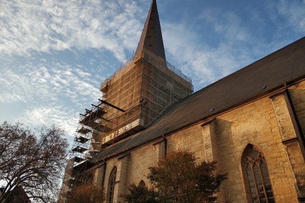 Das Foto zeigt die Stadtkirche in der Altstadt von Unna