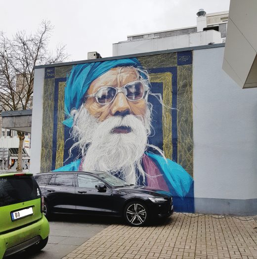 Das Foto zeigt ein cooles Graffiti in Bochum