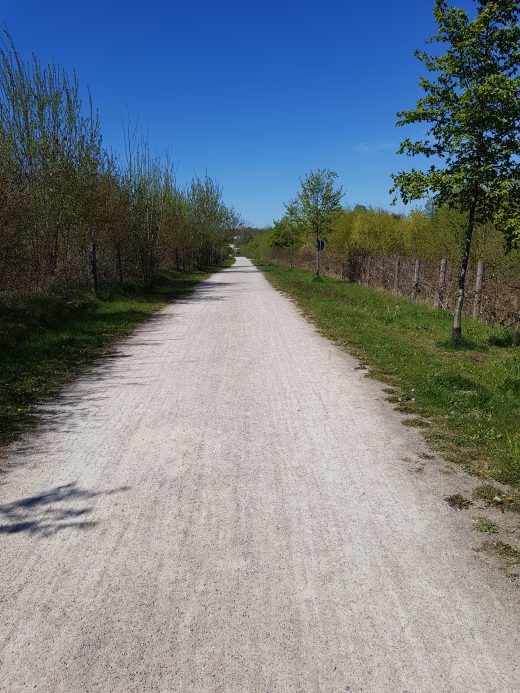 Das Foto zeigt den Emscherweg in Dortmund