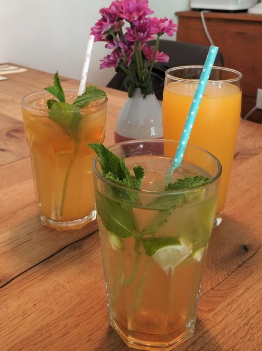 Das Foto zeigt Limonade im LUA in Essen