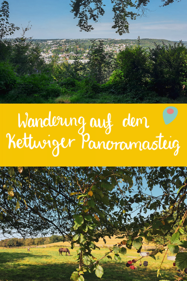 Wandern auf dem Kettwiger Panoramasteig in Essen