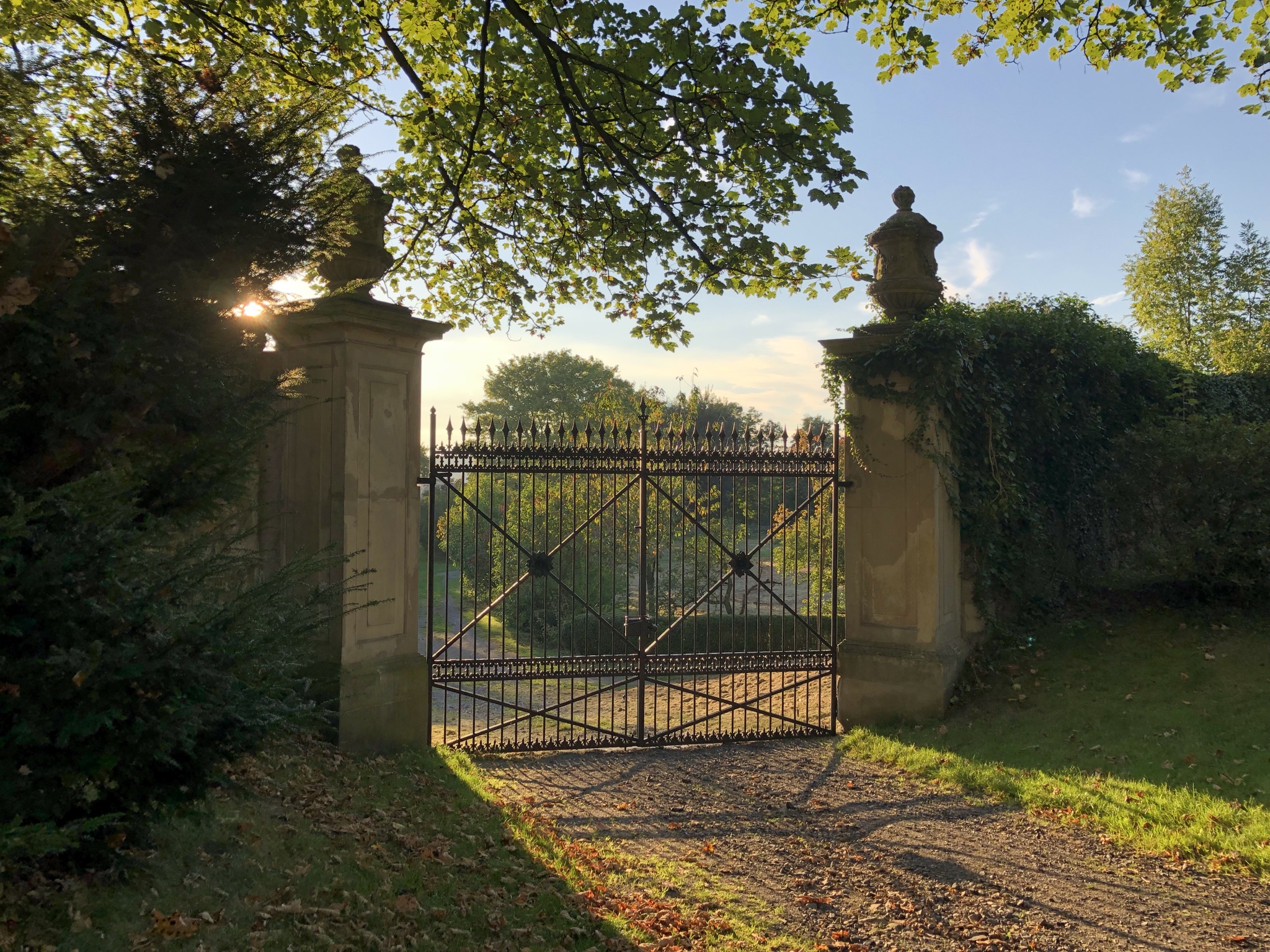 Altes Gitter im Schlosspark Cappenberg