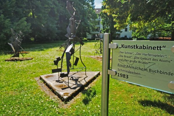 Das Foto zeigt Kunst im öffentlichen Raum in Gladbeck