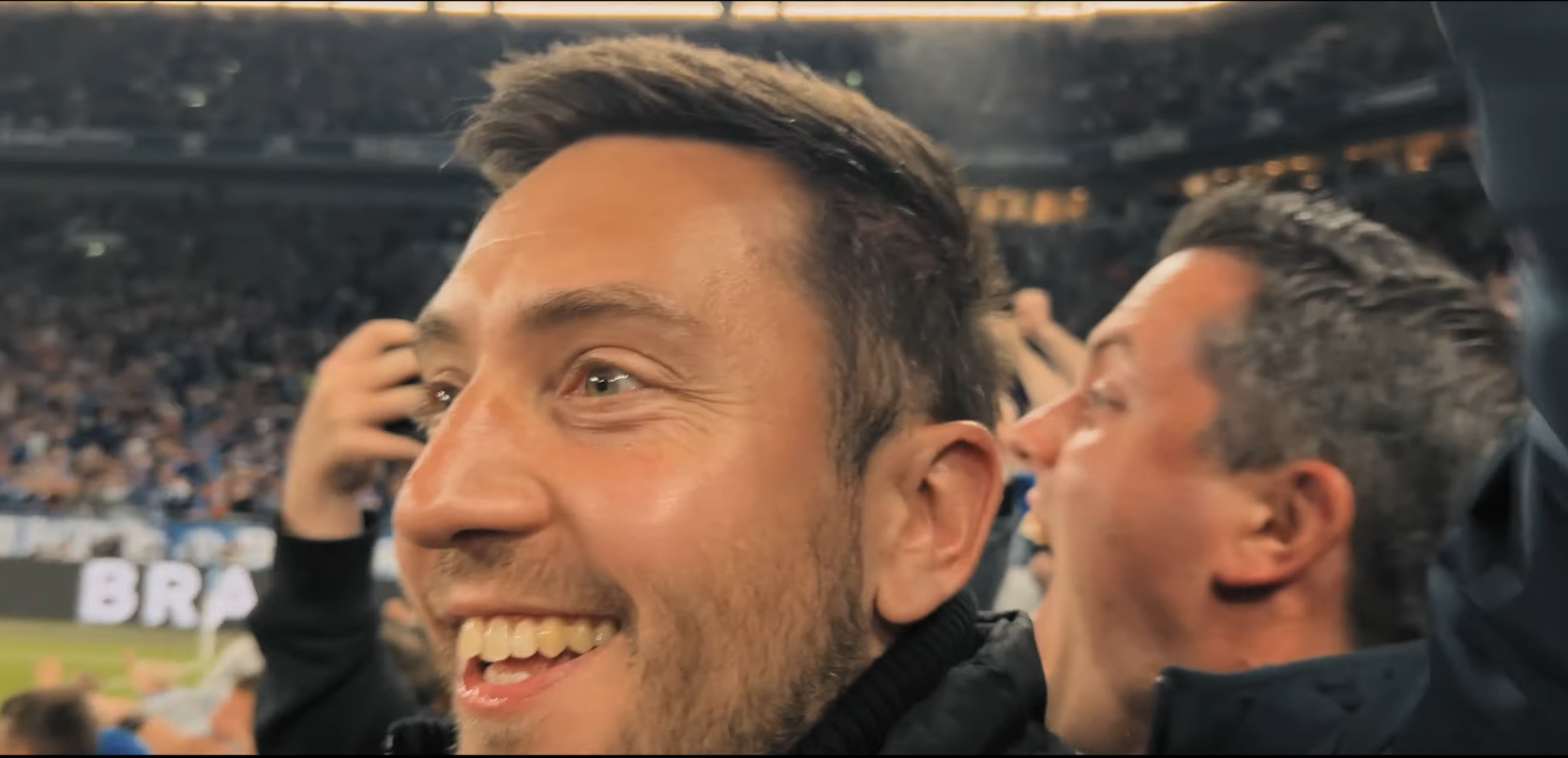 Das Bild zeigt die Gewinner des Fußballereignis Wochenendes in der Arena auf Schalke