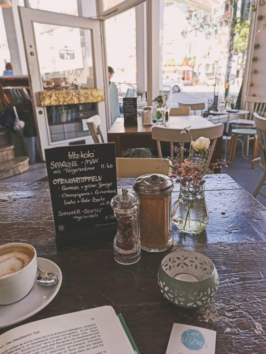 Das Foto zeigt das Café Livres in Südviertel in Essen