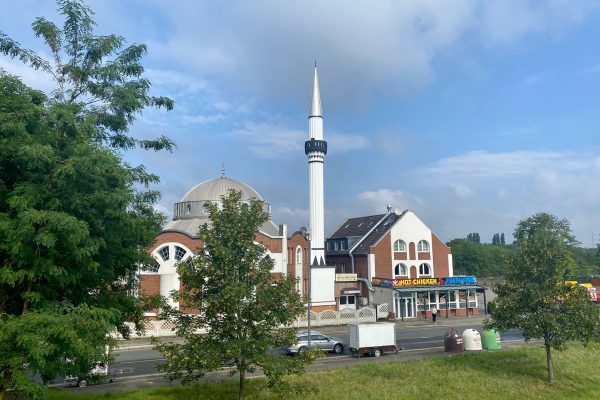 Das Foto zeigt die Moschee in Essen am ZollvereinSteig