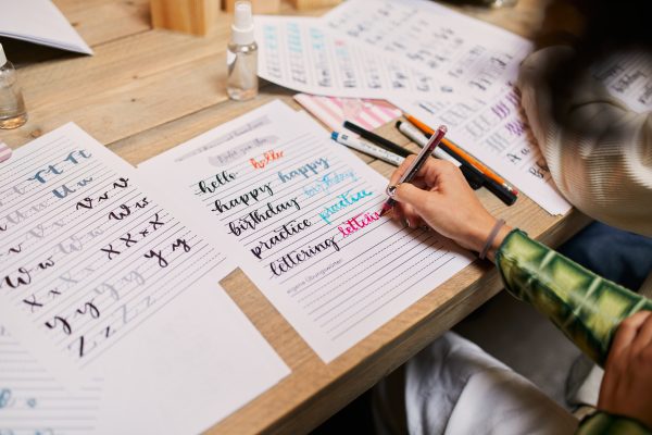 Das Bild zeigt einen Workshop bei Trallafitti und Gedöns in Essen