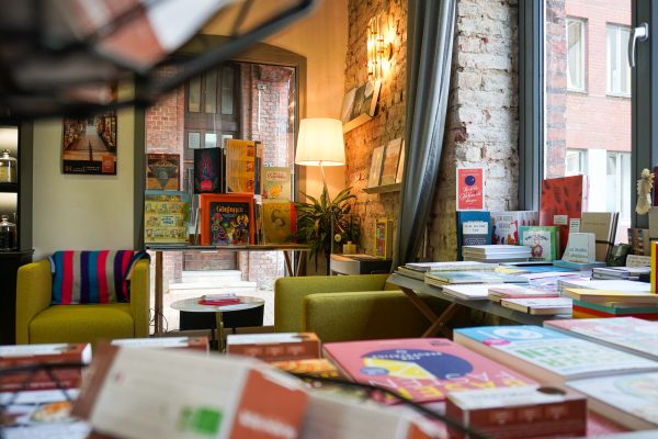 Das Foto zeigt die Buchhandlung Busch imBUSCH im Kortländer Kiez in Bochum