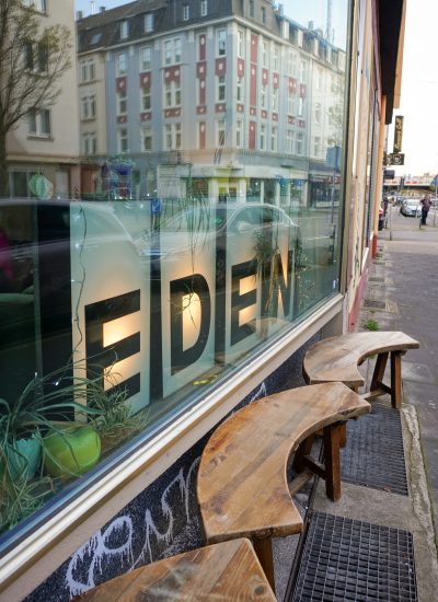 Das Foto zeigt das Café Eden im Kortländer Kiez in Bochum