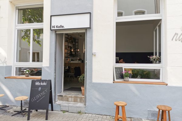 Das Foto zeigt das Café Hi Kalle im Kortländer Kiez in Bochum