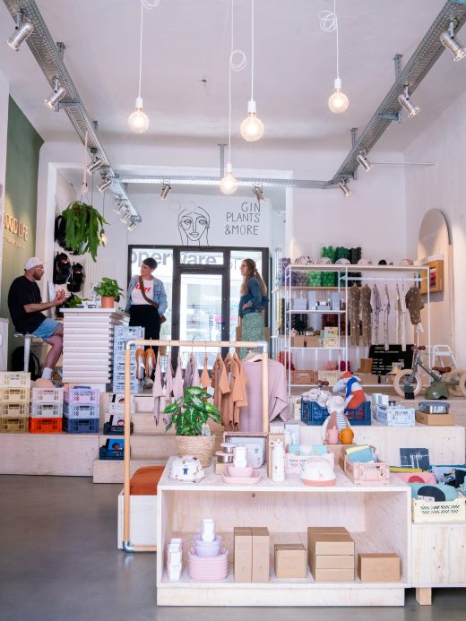 Das Foto zeigt den Good Life Concept Store im Wallviertel in Mülheim an der Ruhr