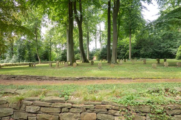 Das Foto zeigt den Friedhof in Essen-Kettwig