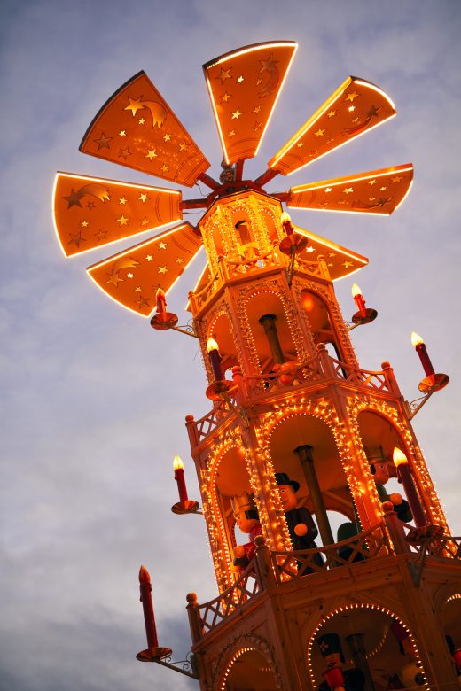 Das Foto zeigt den Weihnachtsmarkt in Bochum