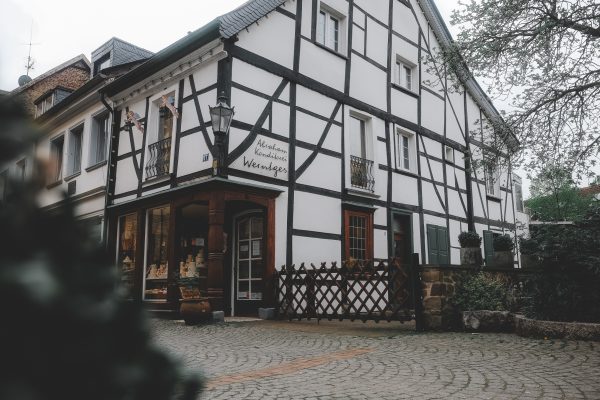 Das Foto zeigt die Altstadt von Essen-Werden