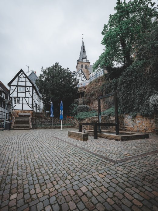 Das Foto zeigt die Altstadt von Essen-Kettwig