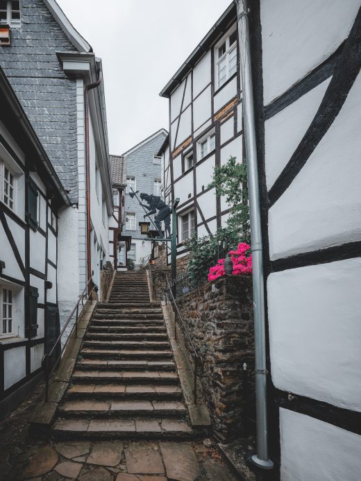 Das Foto zeigt die Altstadt von Essen-Kettwig