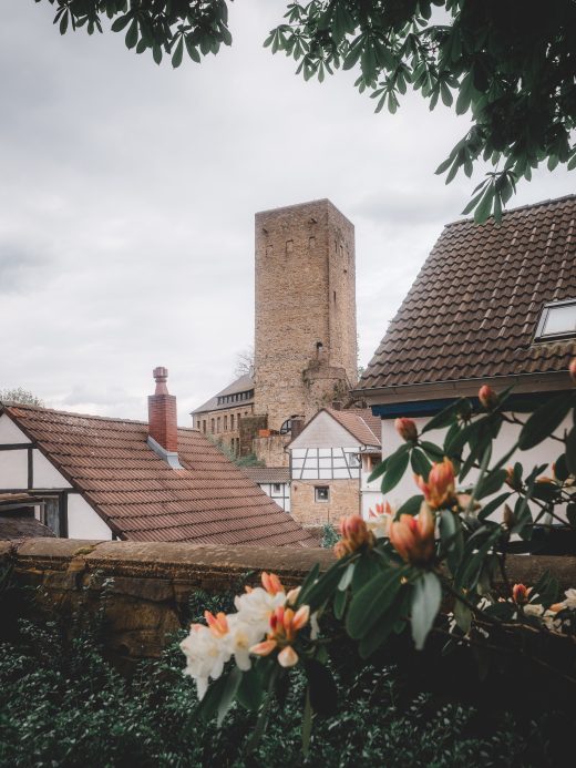 Das Foto ziegt die Altstadt von Hattingen-Blankenstein.