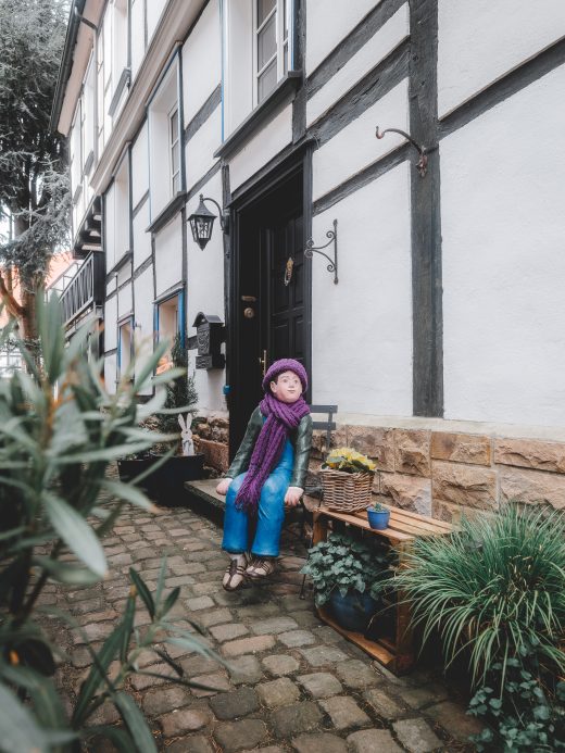 Das Foto ziegt die Altstadt von Hattingen