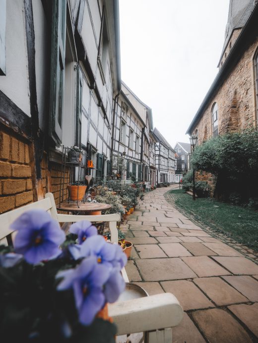 Das Foto ziegt die Altstadt von Hattingen