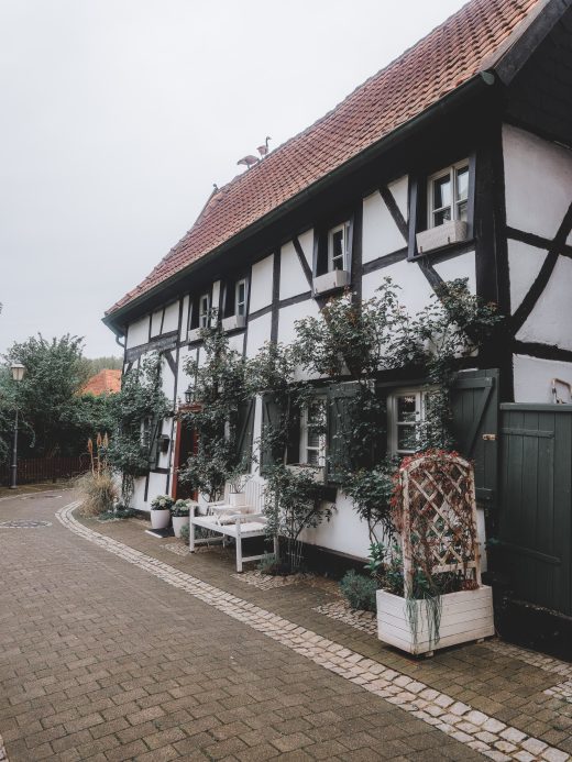 Das Foto zeigt das Alte Dorf Westerholt in Herten