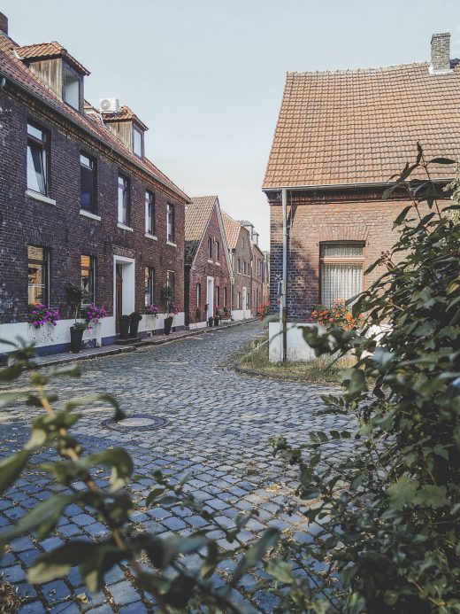 Das Foto zeigt das Dorf Krudenburg in Hünxe