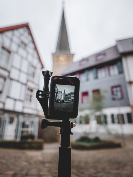 Das Foto zeigt die Altstadt von Mülheim an der Ruhr