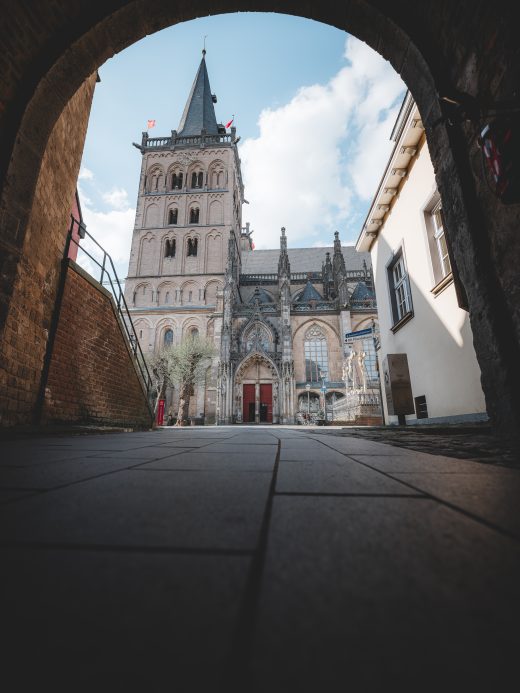 Das Foto zeigt die Altstadt von Xanten