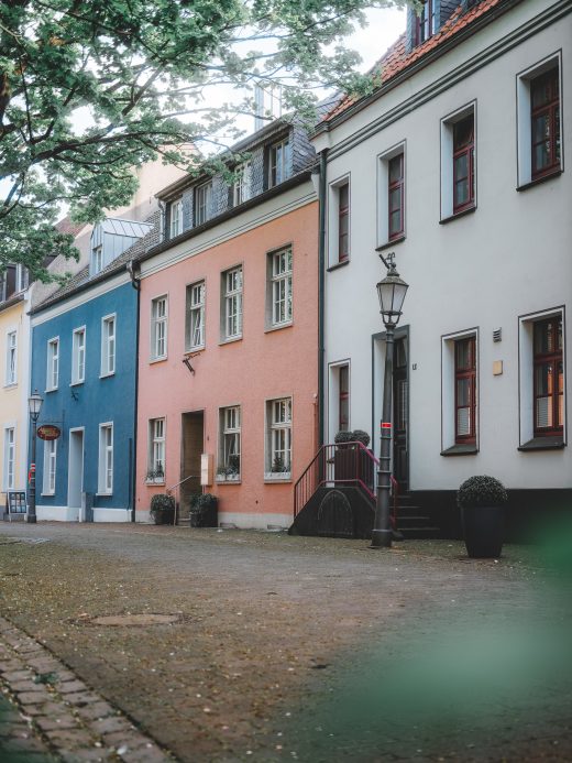 Das Foto zeigt die Altstadt von Xanten