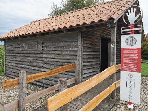 Das Foto zeigt das Römerlager Anreppen an der Römer-Lippe-Route