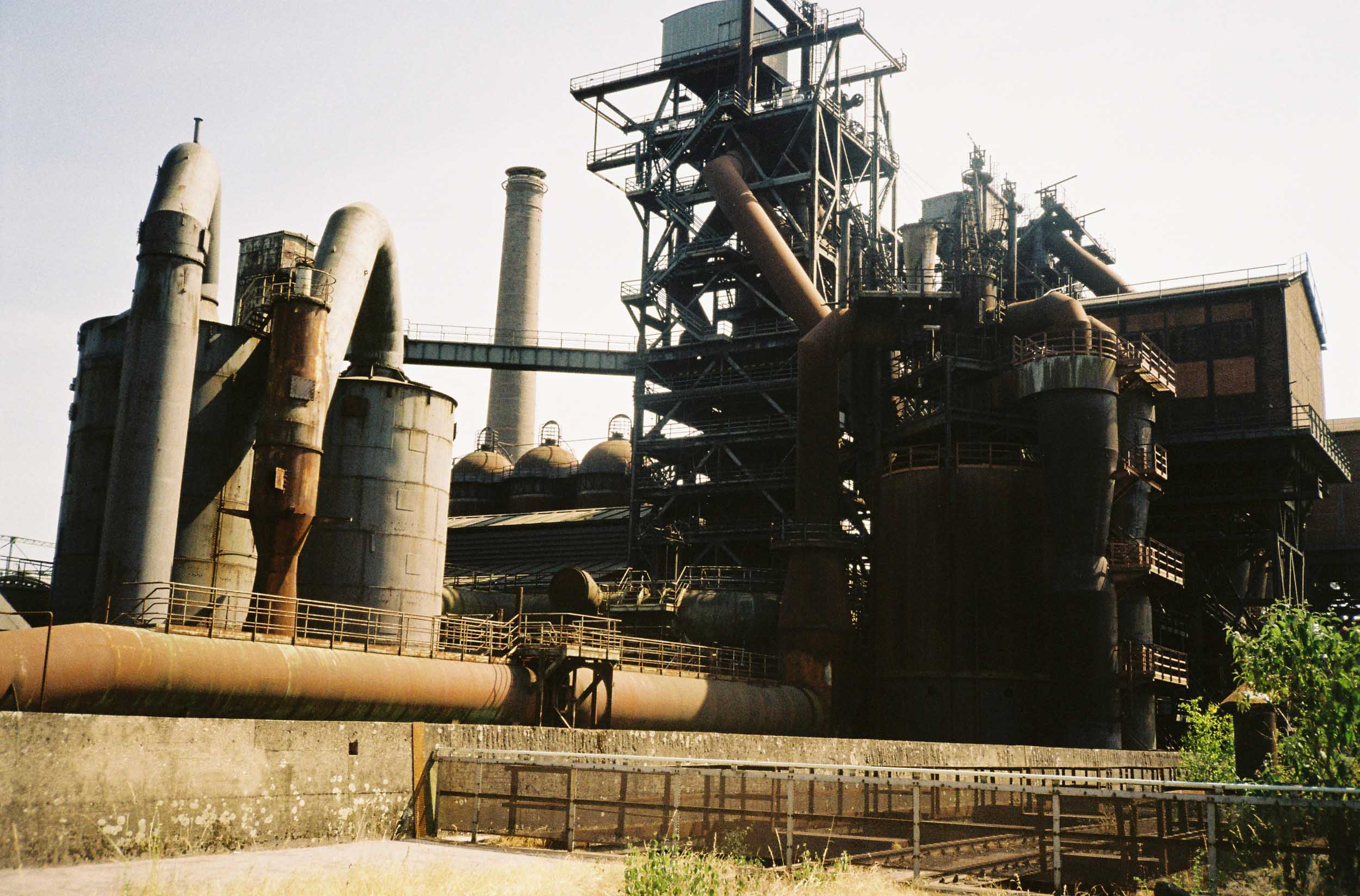 Das Foto zeigt den Landschaftspark Duisburg Nord.
