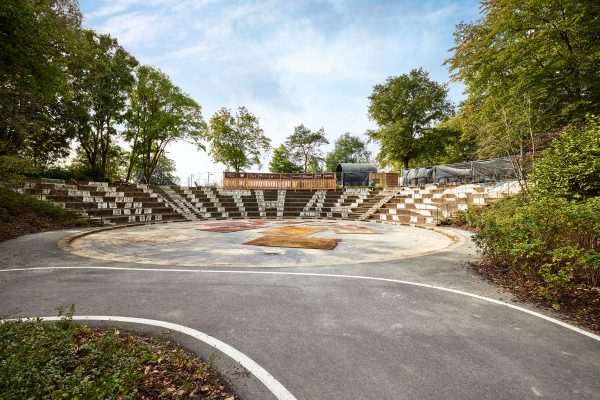 Das Bild zeigt das Amphitheater in Dorsten