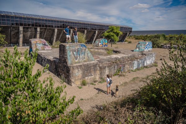 Das Foto zeigt den Solarbunker in Gelsenkirchen.