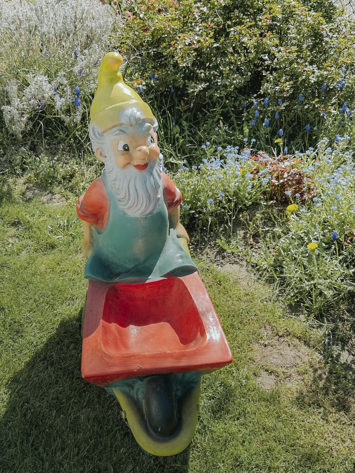 Das Foto zeigt einen Schrebergarten im Ruhrgebiet.
