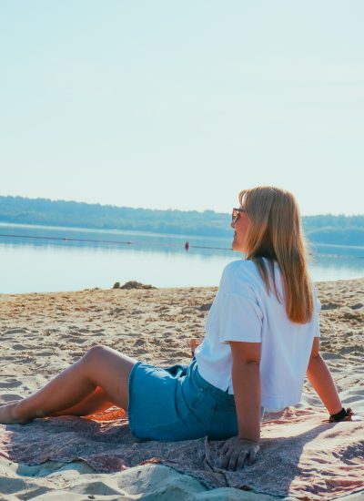 Das Bild zeigt den Silbersee in Haltern am See.