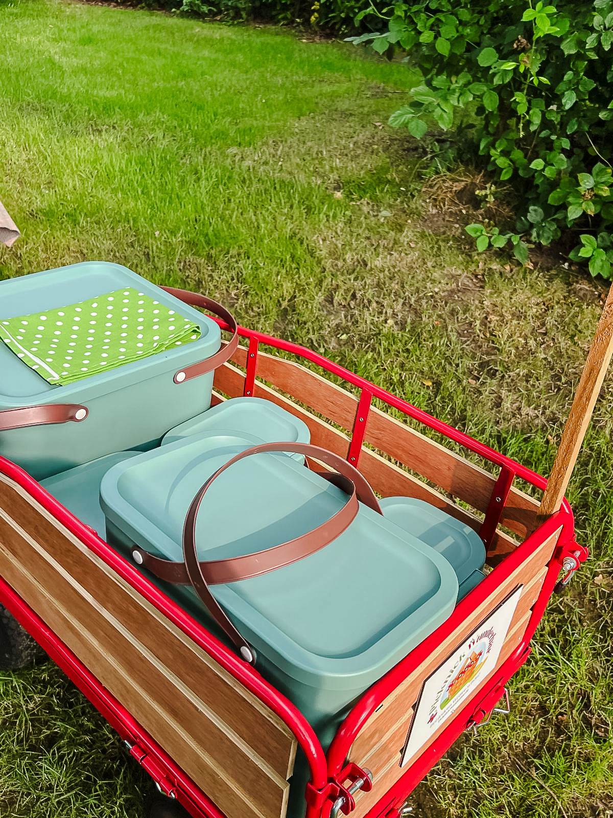 Das Foto zeigt das Picknick Wunderbar in Schermbeck.
