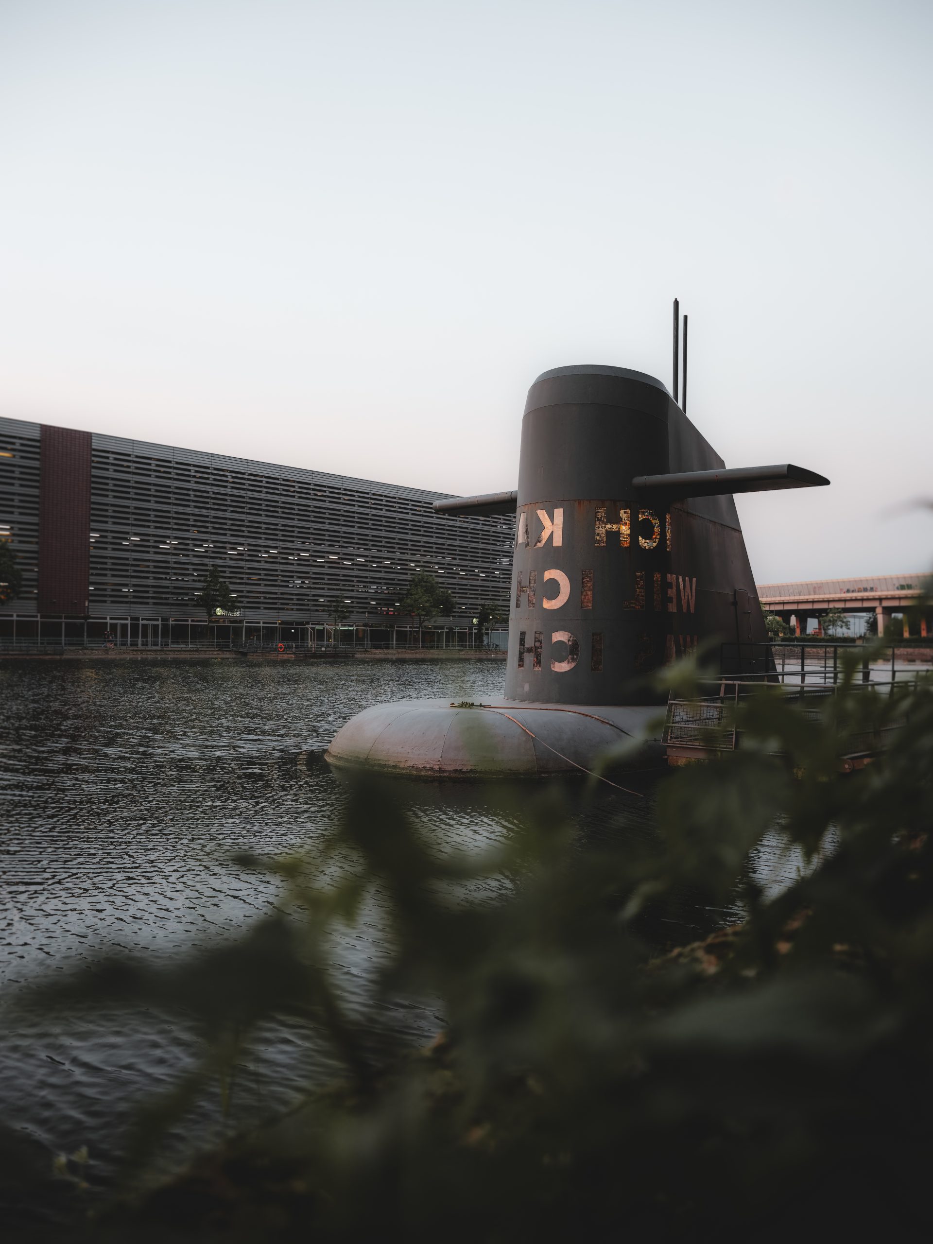 Das Foto zeigt den Duisburger Innenhafen.