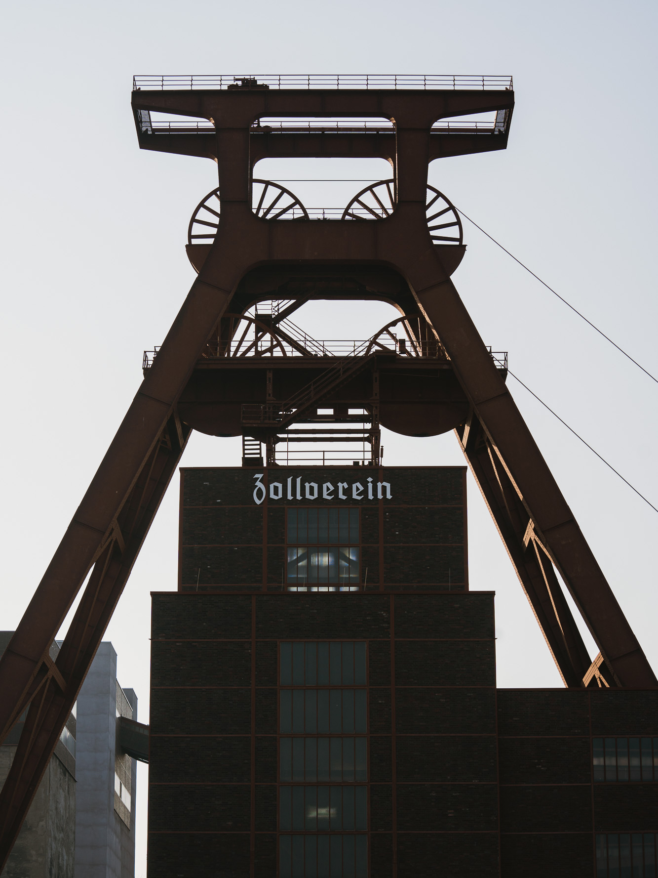 Das Foto zeigt die Zeche Zollverein.